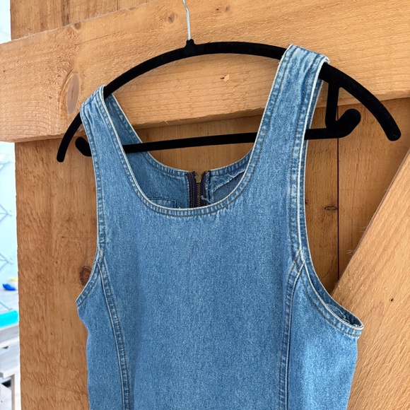 Vintage denim dress - Picture 3 of 6